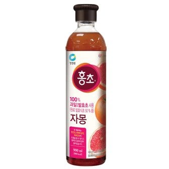 청정원 홍초 자몽 900ml