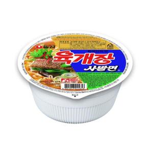 /오피스큐 농심 육개장사발면 소 24개 BOX
