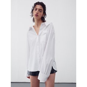 OPEN-BACK OFF-SHOULDER SHIRT