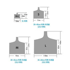 수이사쿠 단지여과기 코어 미니 어항여과기 여과재