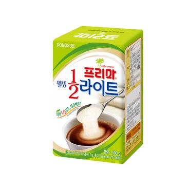  동서 식물성크림 프리마 웰빙 1/2 라이트 500g x6개