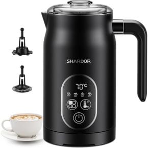 독일 네스프레소 에어로치노4 1836818 SHARDOR 5-in-1 Milk Frother Electric Milk Frother with