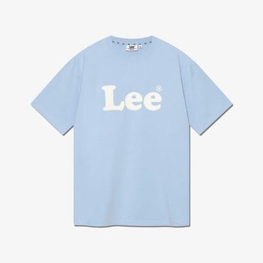 LEE 빈티지 로고 티셔츠 라이트 블루 LE2502ST03LB