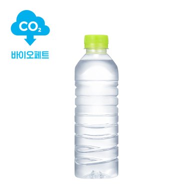 아임에코 산수 생수 500ml 40병 무라벨