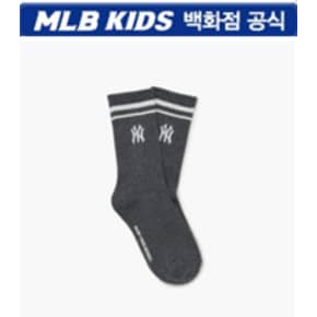 (백화점공식)26N 베이직 스트라이프 크루 양말 뉴욕양키스7ASOB306N-50MGD