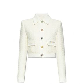 우먼 카사블랑카 자켓 재킷 위드 로고 - WPF24-JK-297-01 0-OFF WHITE