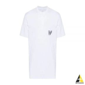 닐바렛 Slim Double Bolt T-Shirt (MY70218R Y523 100) (더블 썬더볼트 자수 반팔