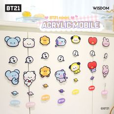 BT21 minini 아크릴모빌 인테리어 아기방 방탄굿즈[32344593]