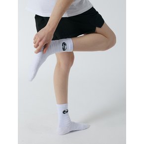 5PACK 사방 쿠션 스포츠양말 화이트