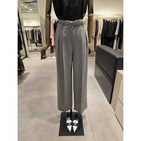 [파주점] 하이웨이스트 투턱 와이드 팬츠 JS5B0SL341