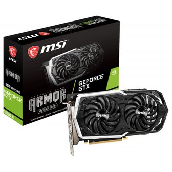  MSI GeForce GTX 1660 Ti ARMOR 6G OC 그래픽 보드 VD7765