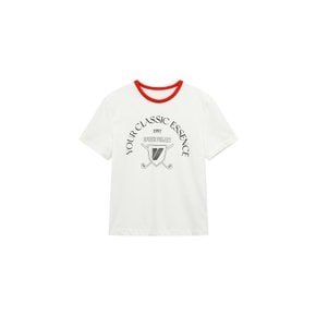 [신세계의정부점] 보브 [V-SPORTS] 배색 넥 스포츠 티셔츠(7113240182)
