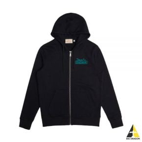 DEUS EGG  BEANS ZIP HOODIE (DMP238714-BLK) (에그 앤 빈즈 집 후디)