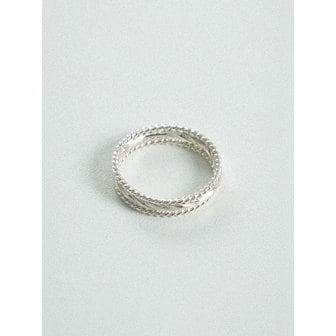 베이크드알래스카 Diamond Facet Rings SET