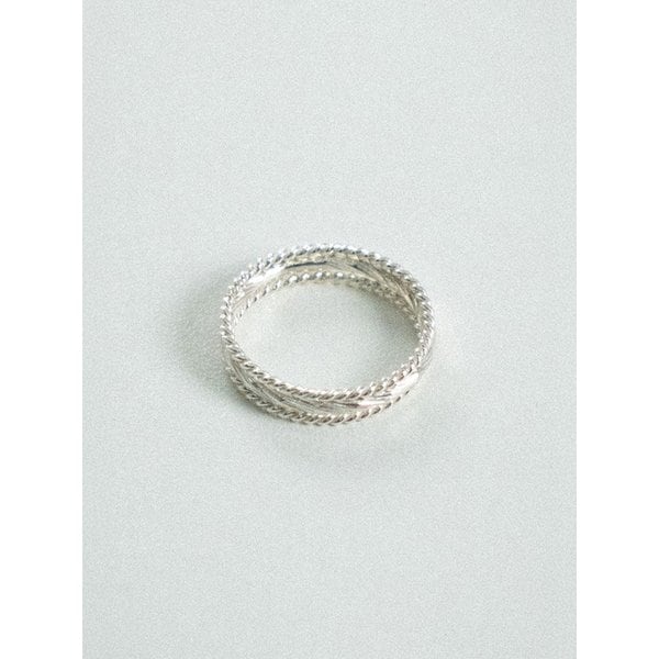 Diamond Facet Rings SET