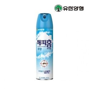 유한양행 해피홈 모기약 에어로솔 무향 500ml