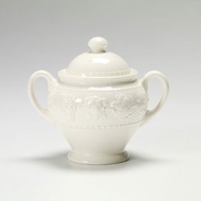 [WEDGWOOD] 웨지우드 페스티비티 아이보리 슈가포트 11.5cm