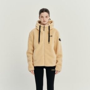 여성 코스토니 FLEECE 뽀글이 후드 F-ZIP N224WFJ110