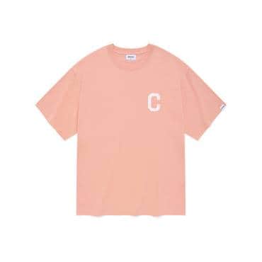 커버낫 C 로고 티셔츠 피치 CO2402ST10PE