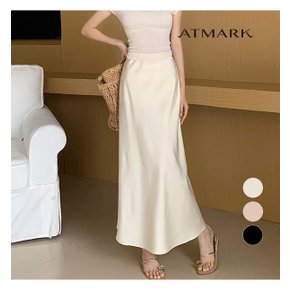 ATMARK (77까지)고져스새틴밴딩스커트_AA43SK015G