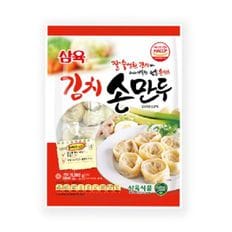 전골 삼육 만두간장쏘스 둥근형 김치손 1kg