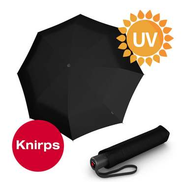 포커시스 [Knirps] 크닙스 A.200 3단 자동 우산 (양산 겸용)_블랙 / KNS-9572011000