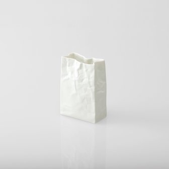 피숀 [Ceramic Japan] 뉴 크링클 슈퍼백 도자기 화병 꽃병 3 (S)
