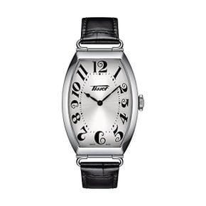 미국 티쏘 시계 남성 Tissot 남녀공용adult Porto 스테인리스 스틸 Dress 워치 Silver T12850916