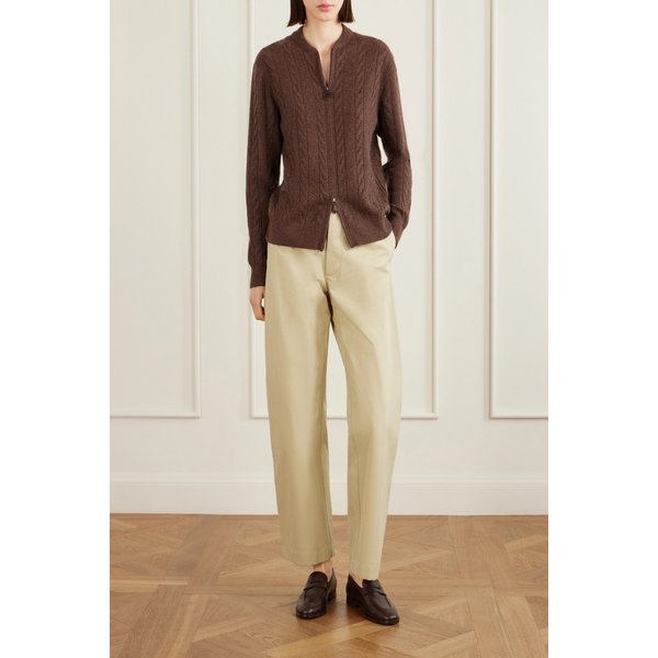 시더 케이블 니트 캐시미어 가디건 46376663162953719