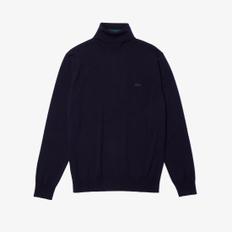 24FW 라코스테 터틀넥 674501 Navy