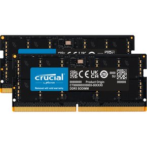 Crucial DDR5 4800MTs(PC5-38400) CL40 SODIMM 262pin CT2K32G48C40S5 노트북용 증설 메모리