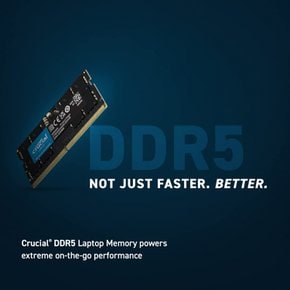 Crucial DDR5 4800MTs(PC5-38400) CL40 SODIMM 262pin CT2K32G48C40S5 노트북용 증설 메모리