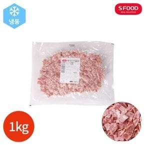 에스푸드 베이컨 20mm 슬라이스 탑핑 1kg