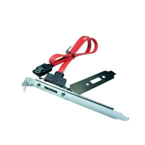 SATA to eSATA 1포트 LP 변환 외장브라켓 45cm (W5916F7)