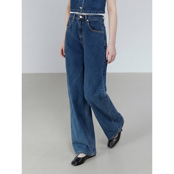 FLOWING BALLOON WASHED DENIM PANTS_N6SDP0377