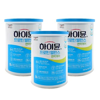  일동후디스 하이뮨 프로틴 밸런스 면역케어 304g, 3개