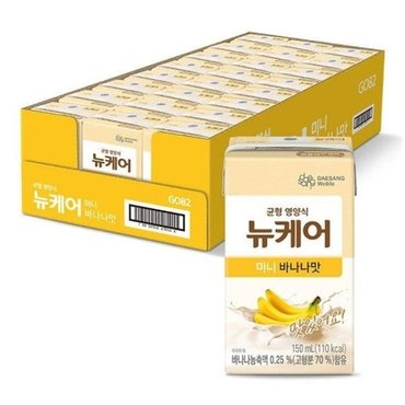  뉴케어 미니 바나나 150ml x 24개