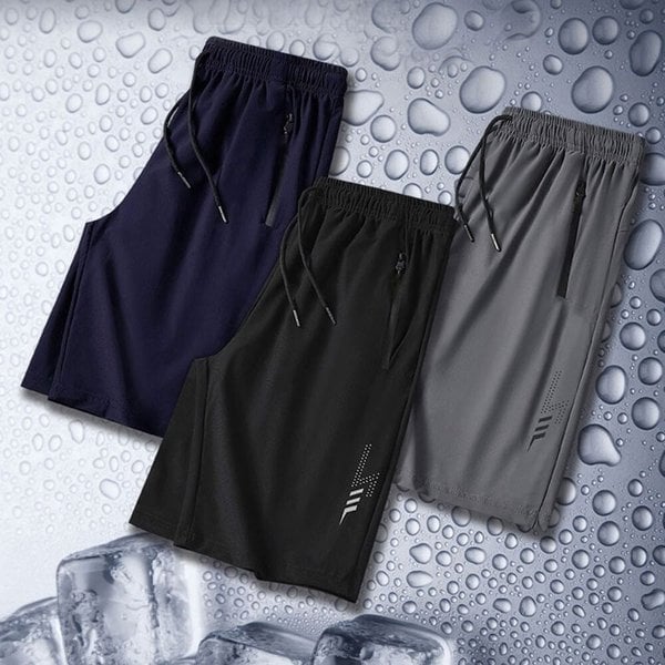 남자 여름 쿨링 헬스 스포츠 밴딩 심플 반바지 OC-PTH-SWF8CC89