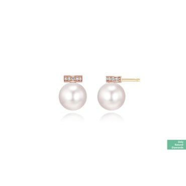 엠디루사 Half Moon Pearl 하프문 진주 귀걸이 (EBAI002)