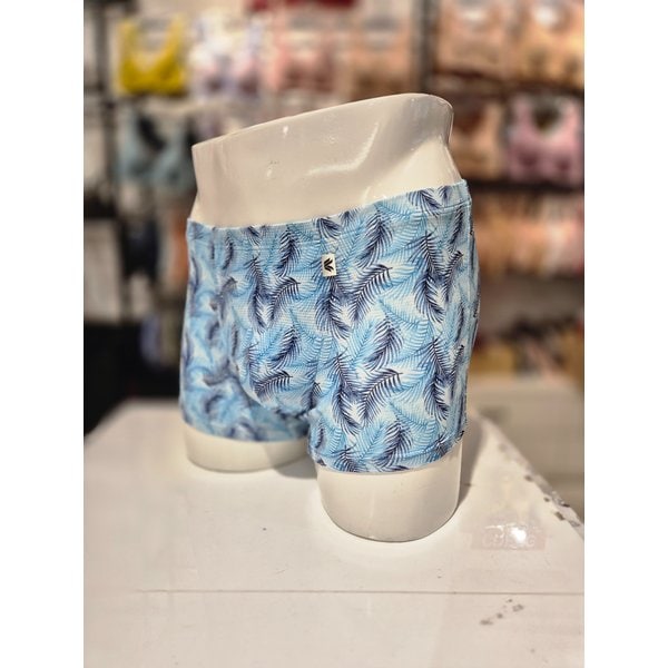 [시흥점] S 와코루 ) 쿨맥스 메쉬 야자수잎 나염 남성 드로즈 [WMP2389-BU]