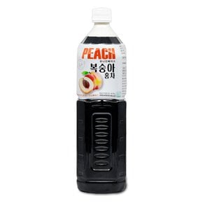 해썹유나인 복숭아 홍차 12리터(1.5Lx8병) /음료베이스