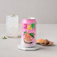 코코팜 피치핑크 복숭아 340ML