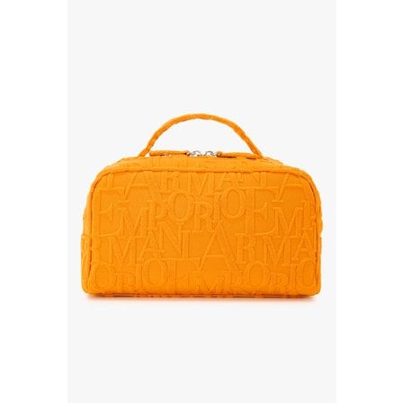 EMPORIO ARMANI 여성 타월링 로고 비치 토트백 0825124501000