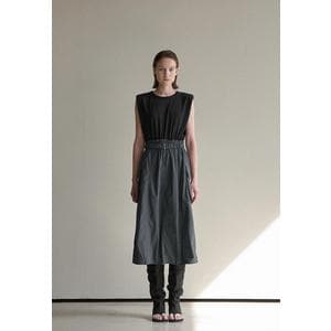 나인(Atelier Nain) JERSEY MIX TAFFETAS DRESS OP6162SG