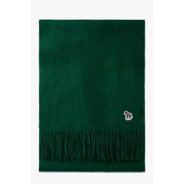 [PS PAUL SMITH] 지브라 패치 램스울 스카프 5755161008000