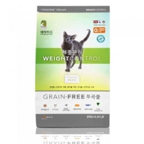 세라피드 그레인프리 체중관리 고양이 사료 2kg P0162