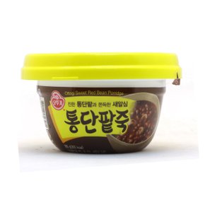 컵죽 캠핑 혼밥 오뚜기 통단팥죽 285g