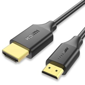 4K Mini HDMI to HDMI2.0 변환케이블 1M LV2720-1M 금도금 미니HDMI LV2720-1M 코드웨이 티에프엔