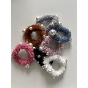 Bubble hair scrunchie (7color)