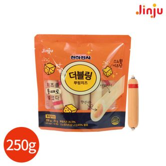 NS홈쇼핑 진주 천하장사 더블링 뿌링치즈 250g (25g x 10개입)[33839766]